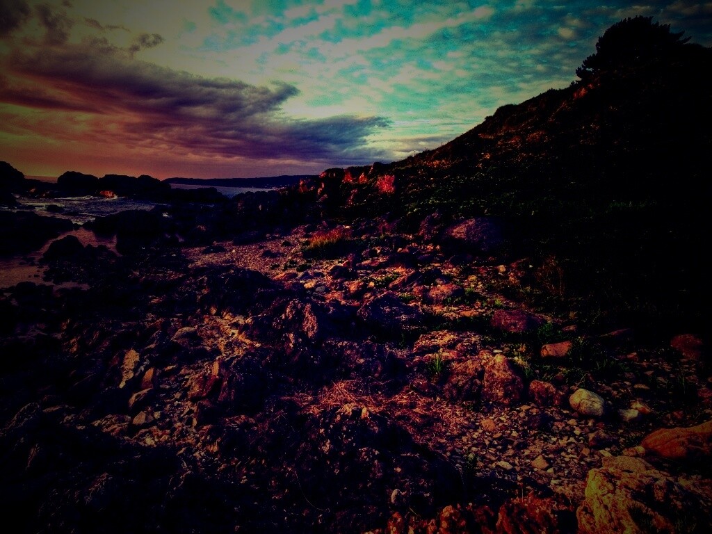 Камни, море... обои
