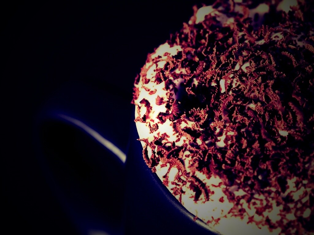 Кофе со сливками и шоколадом обои