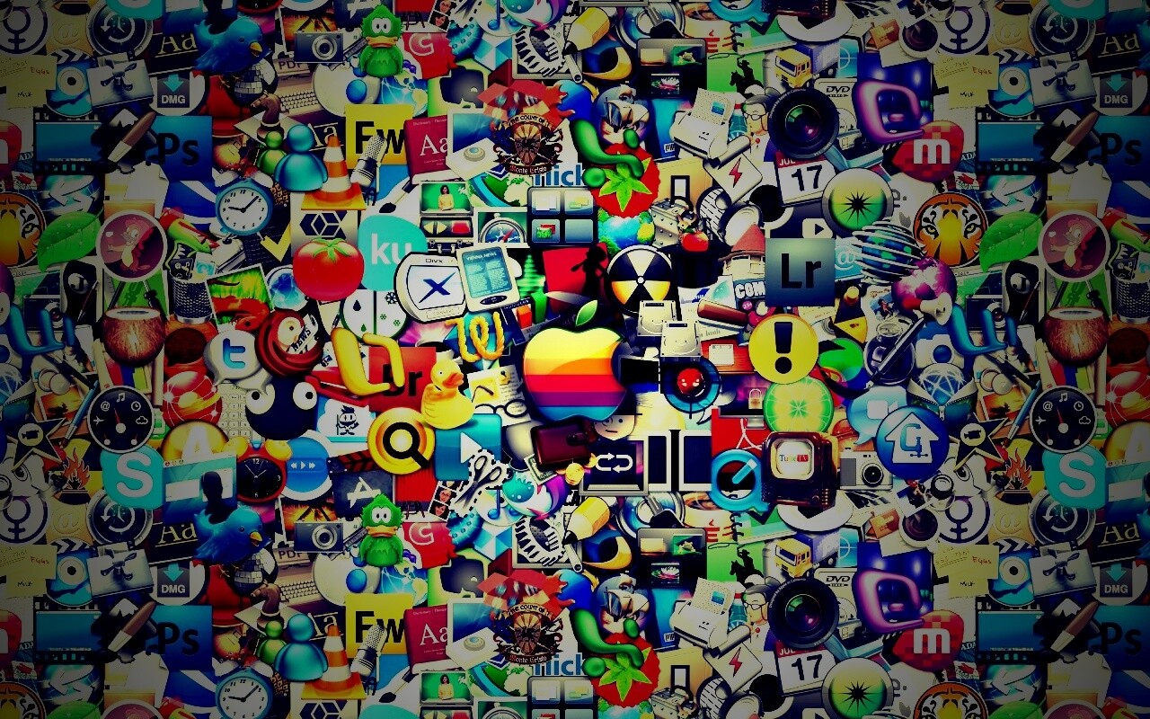 Иконки приложений для устройств Apple обои