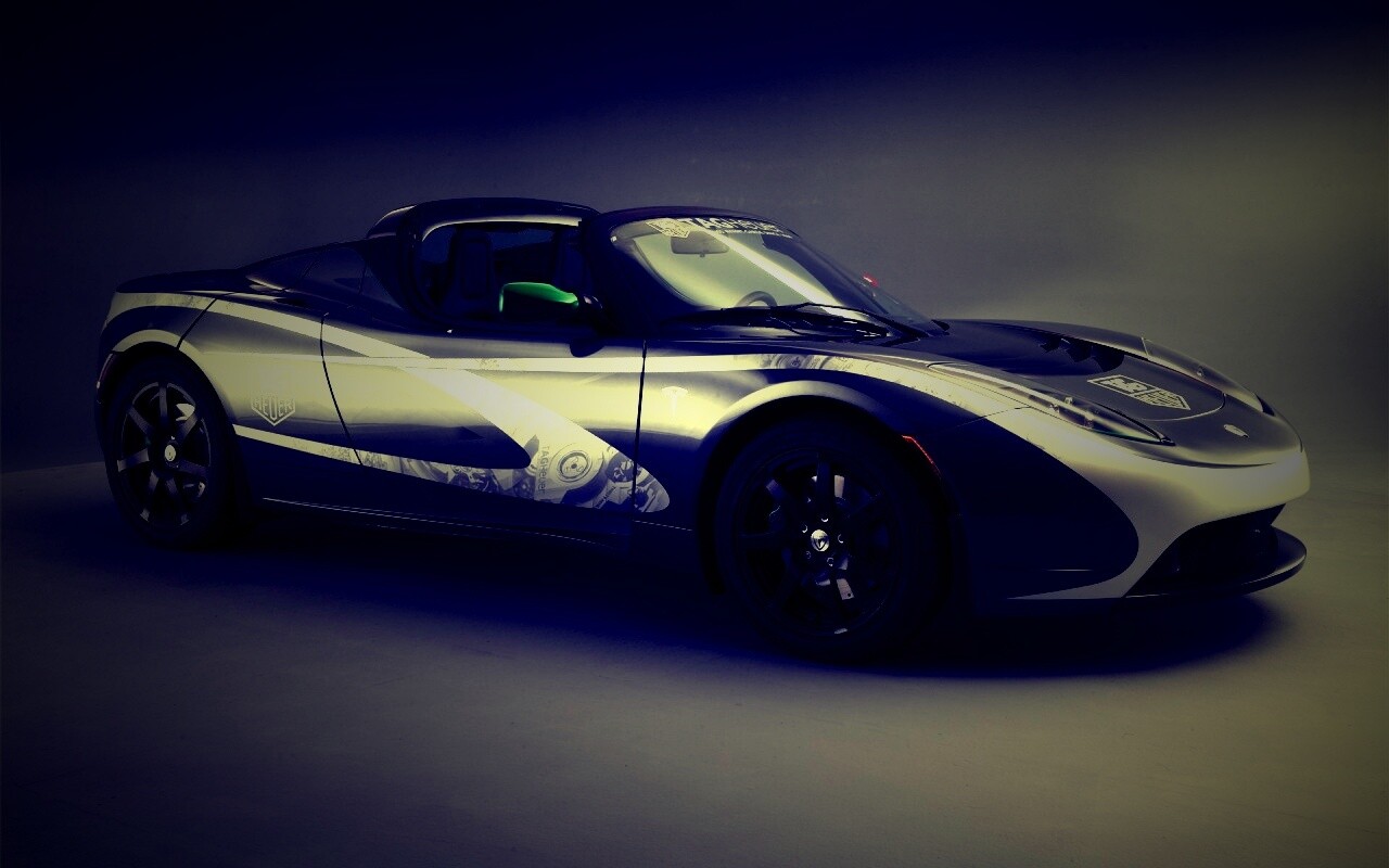 Tag Heuer Tesla Roadster обои