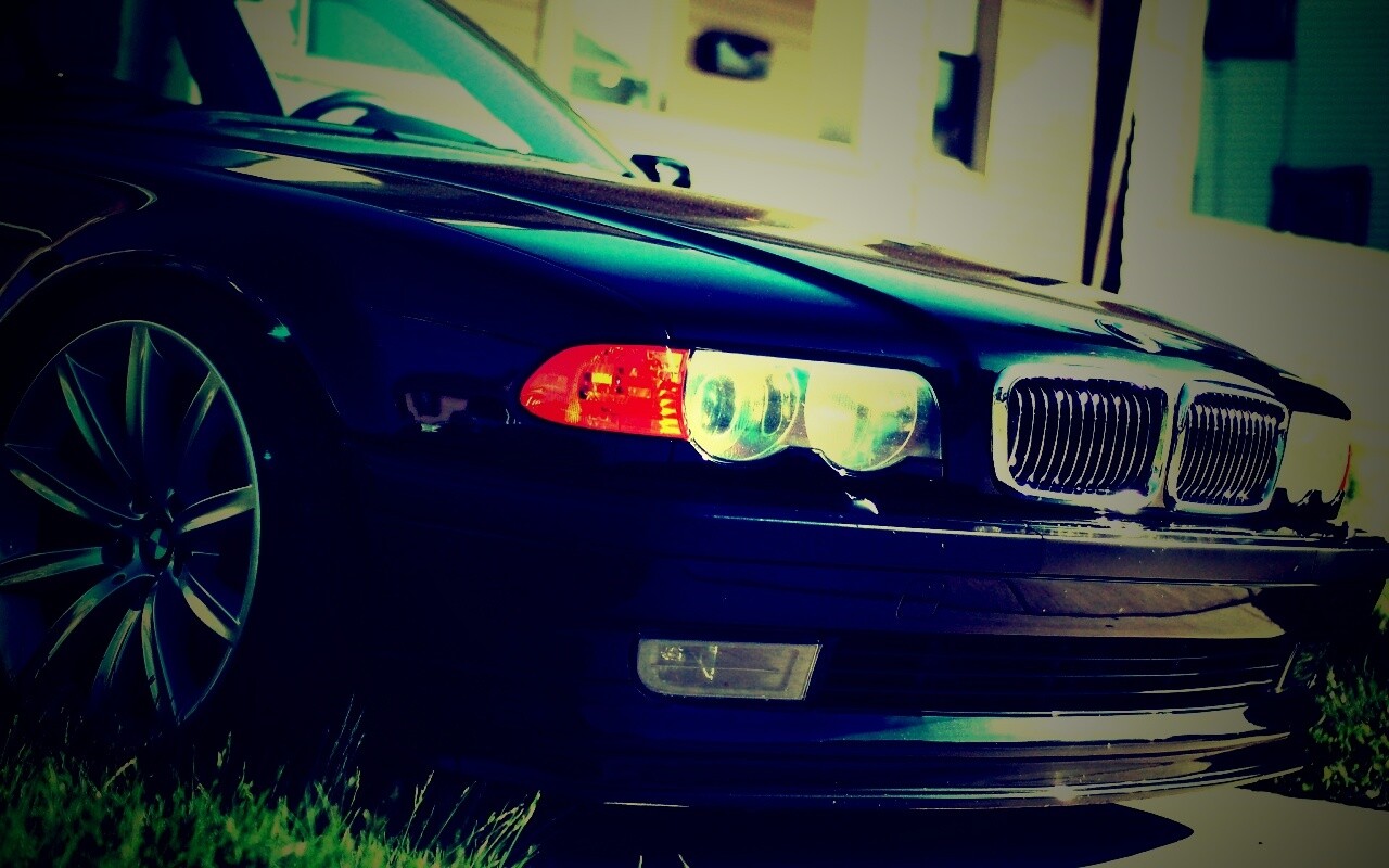 BMW e38 обои