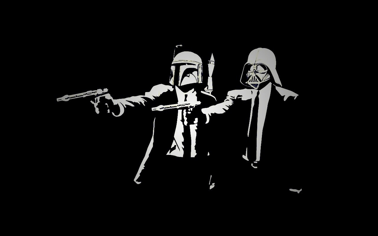 Pulp Fiction в стиле Star Wars обои
