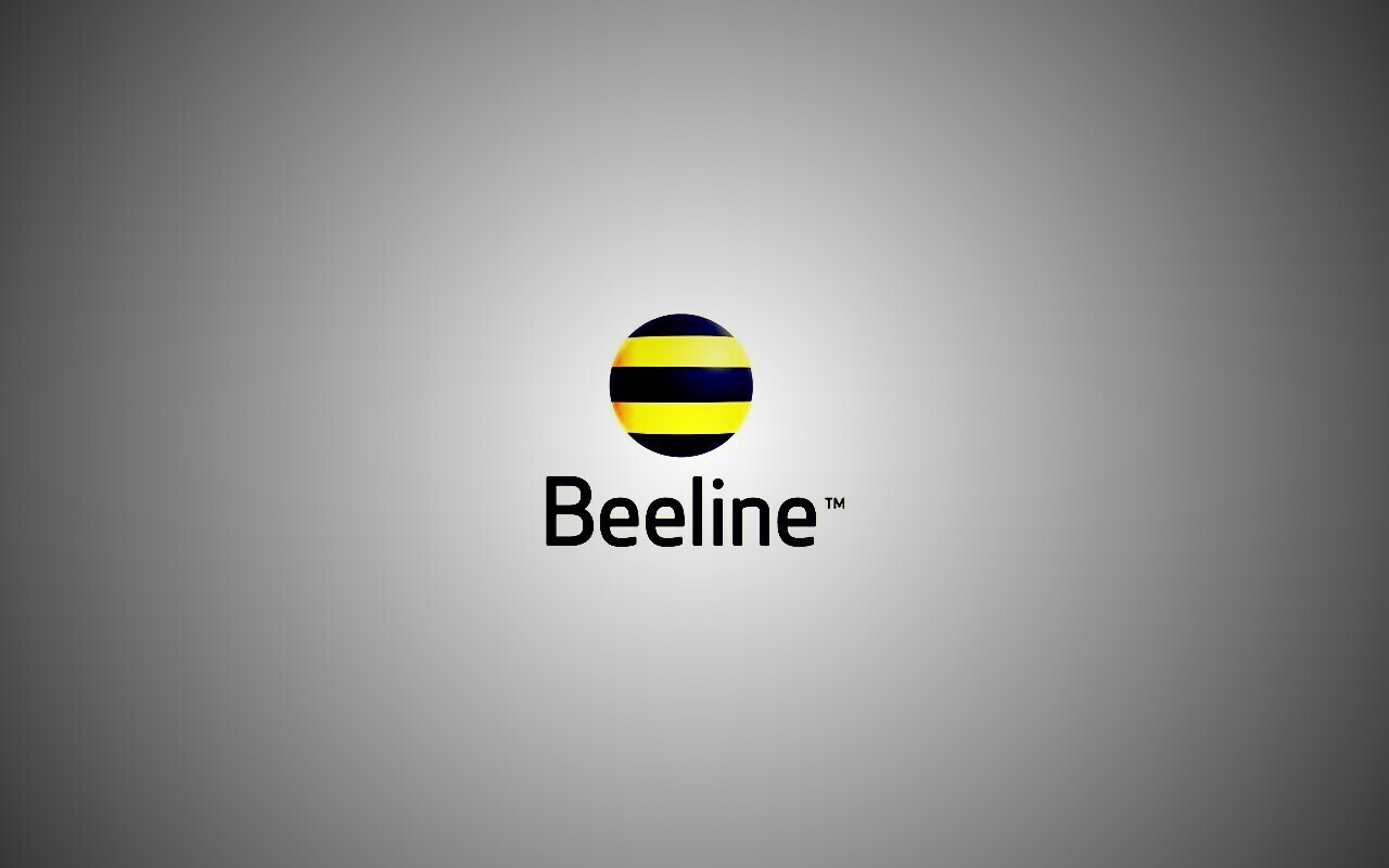 Логотип beeline обои