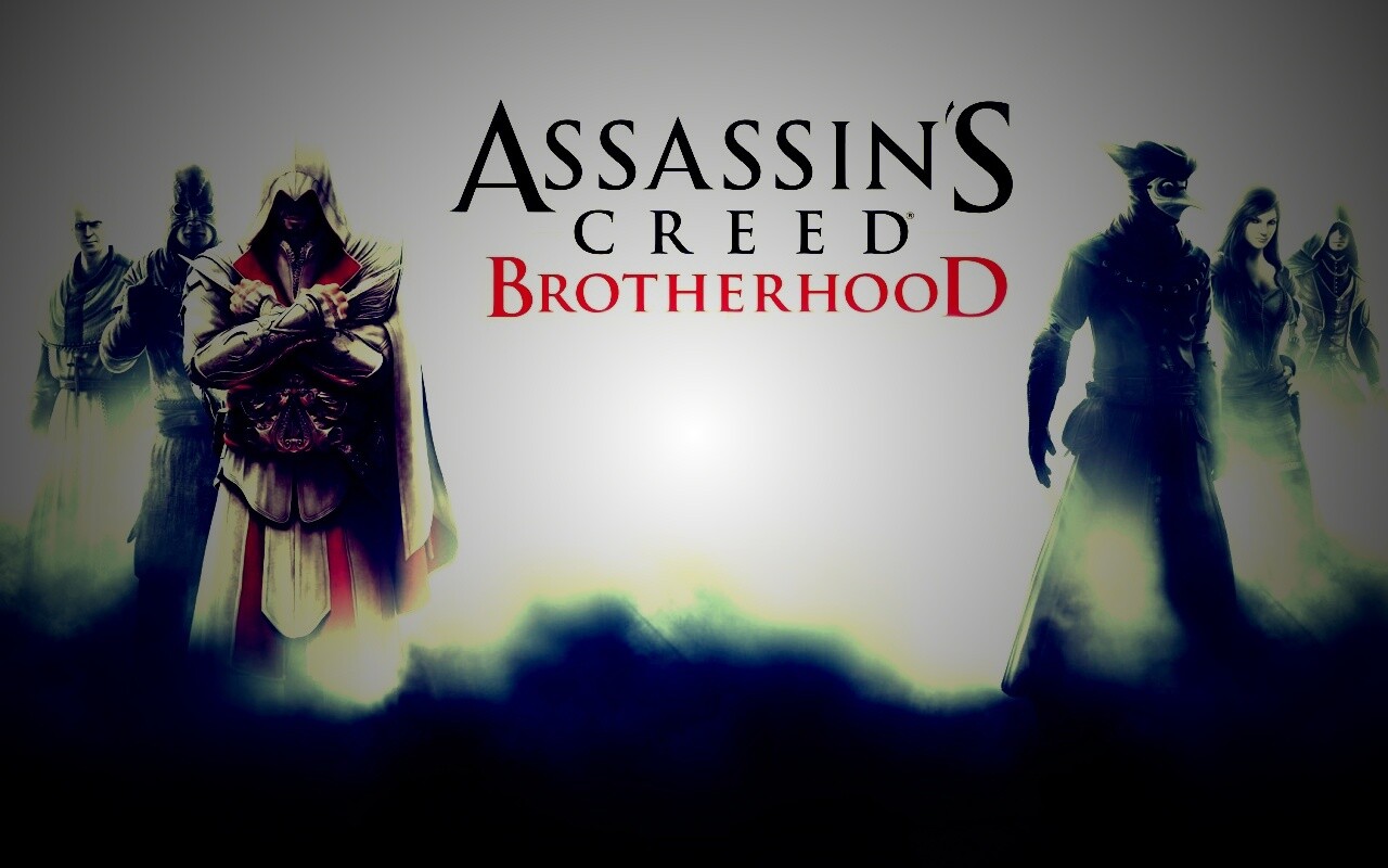 Персонажи игры Assasin"s Creed Brotherhood обои