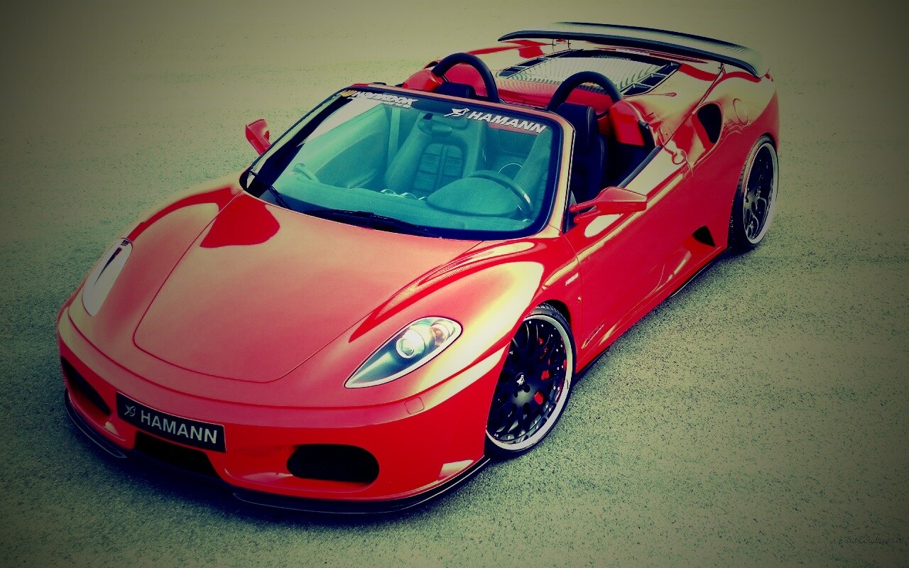 Ferrari  с тюнингом от Hamann обои