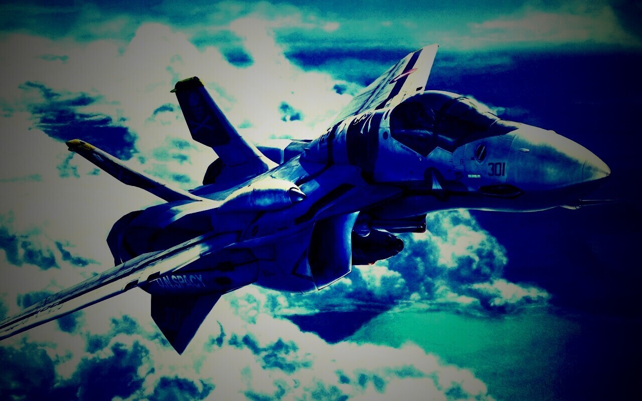 UN Spacy Fighter обои