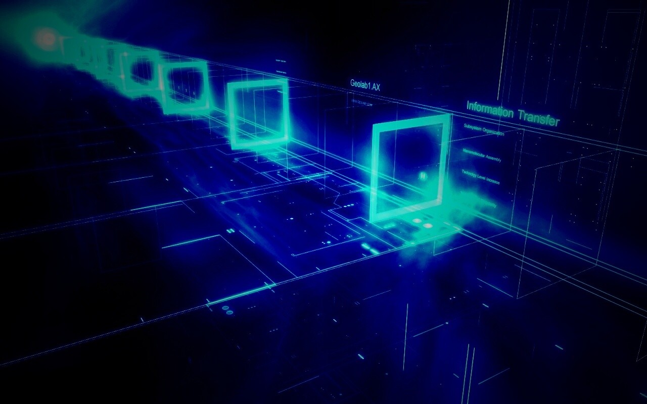 Информационный поток обои