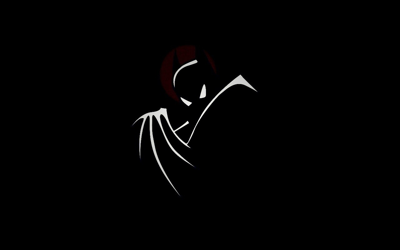 Логотип мультфильма о Бэтмене обои