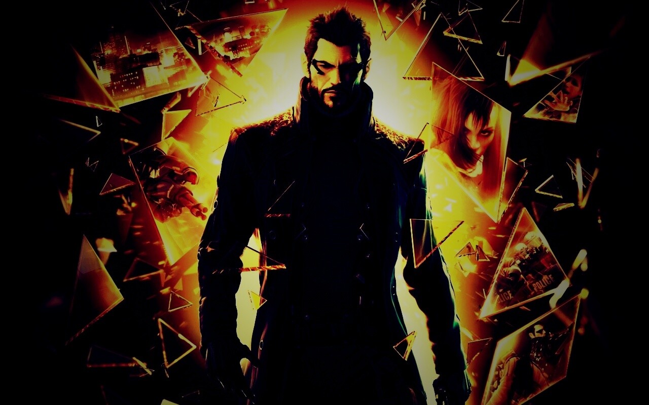 Адам Дженсен из Deus Ex : Human Revolution обои