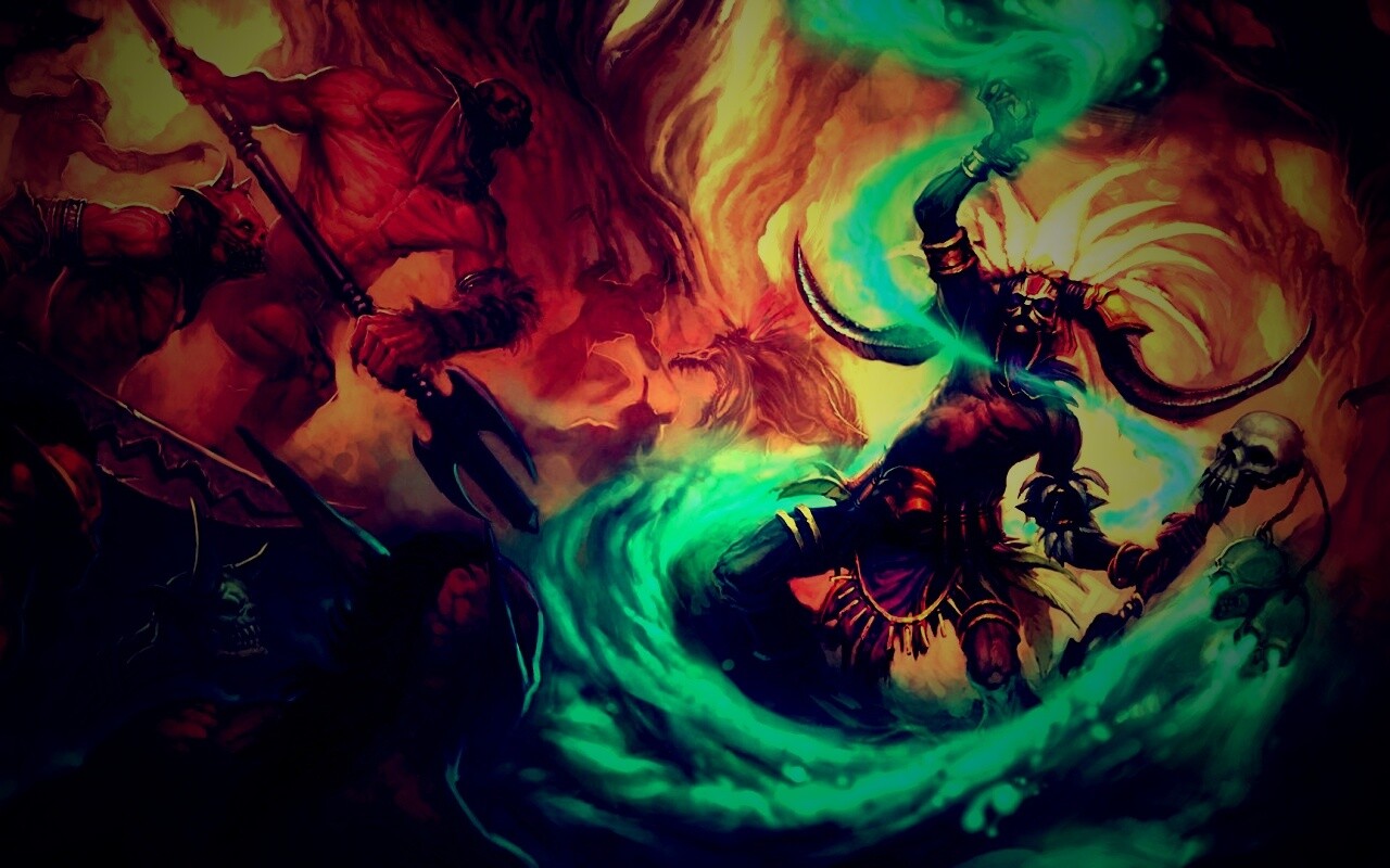 Шаман из Diablo 3 обои