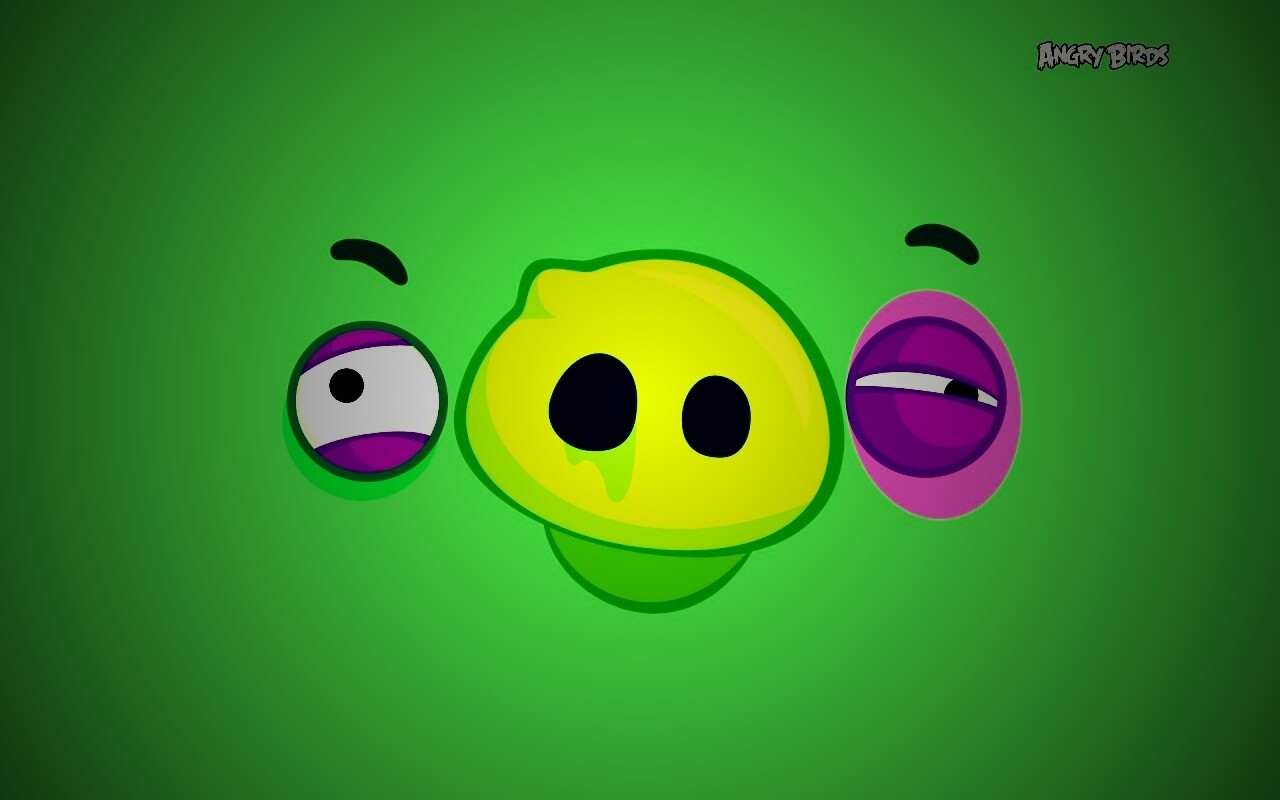 Свинья из Angry Birds обои