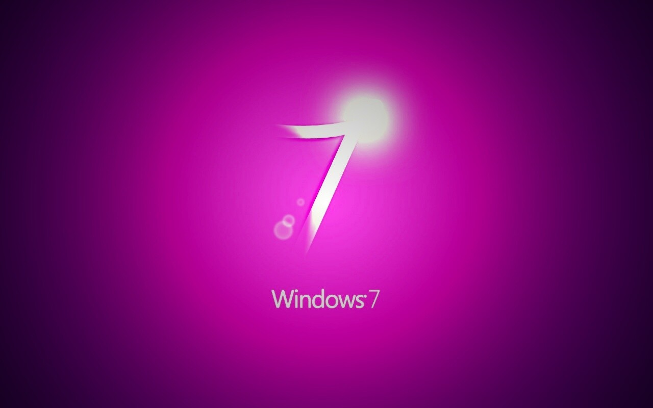 Сиреневый фон Windows 7 обои