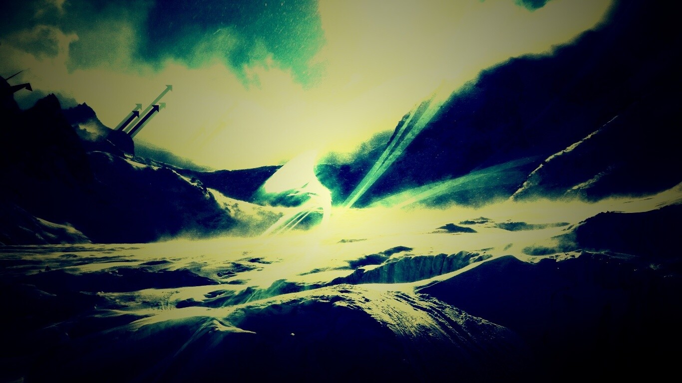 Туманные горы обои