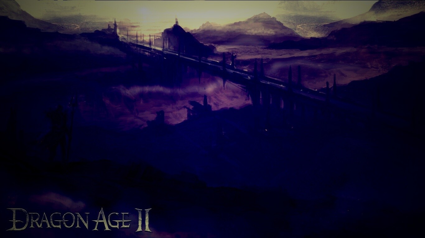 Пейзаж Dragon Age обои