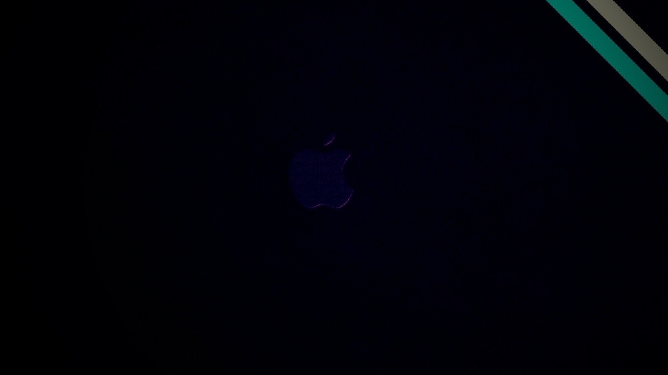 Логотип Apple в дереве обои