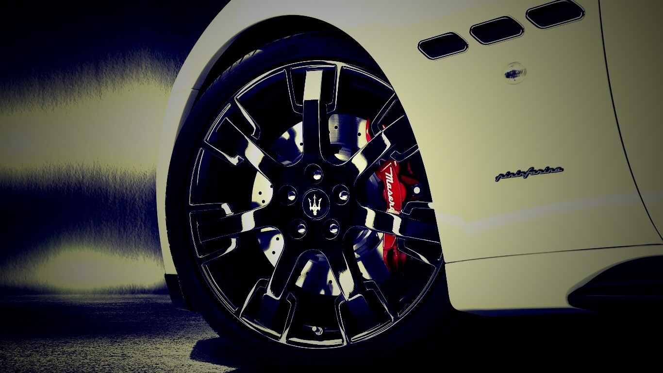 Колесу Maserati Granturismo обои