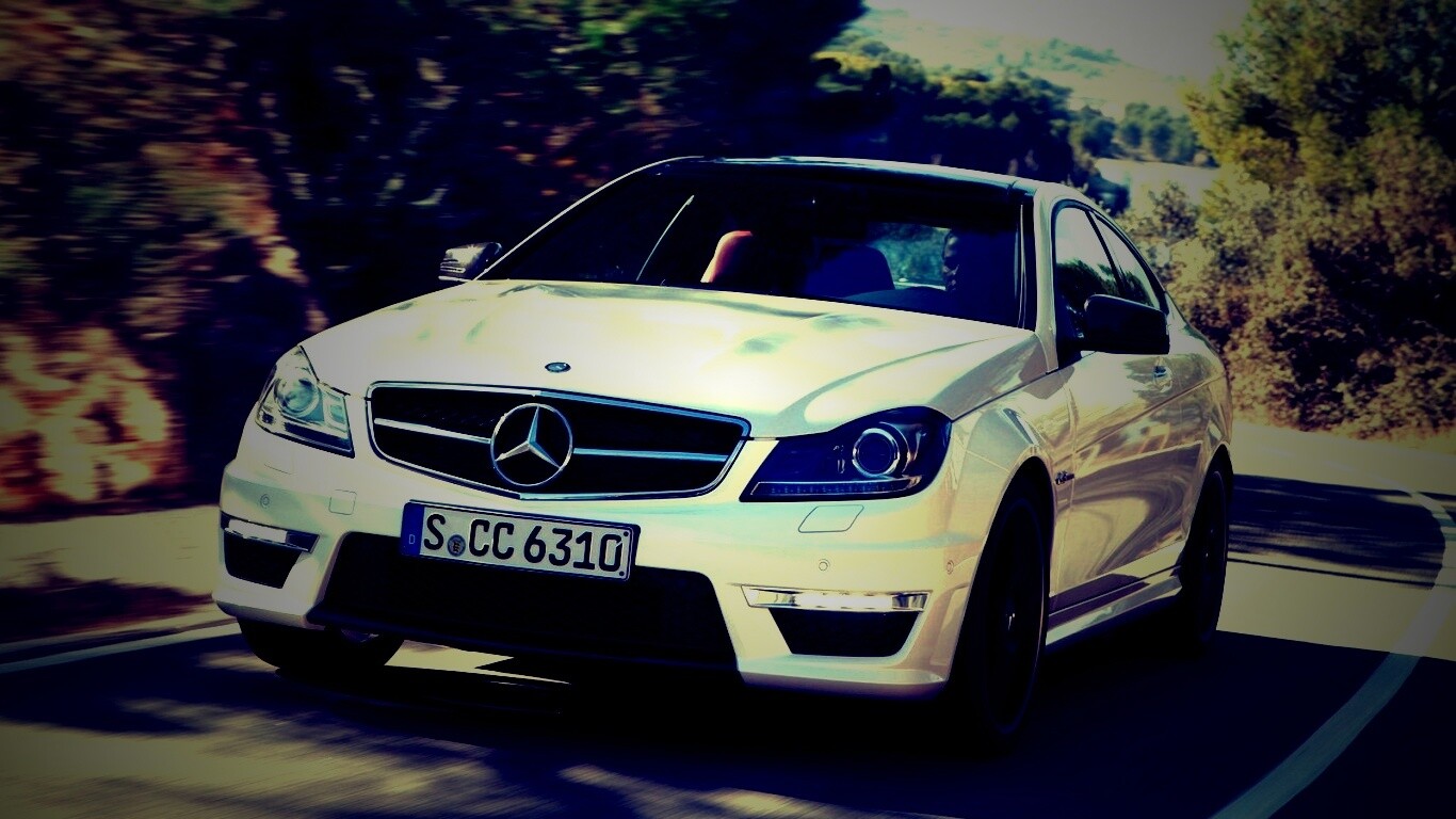 Mercede C63 обои