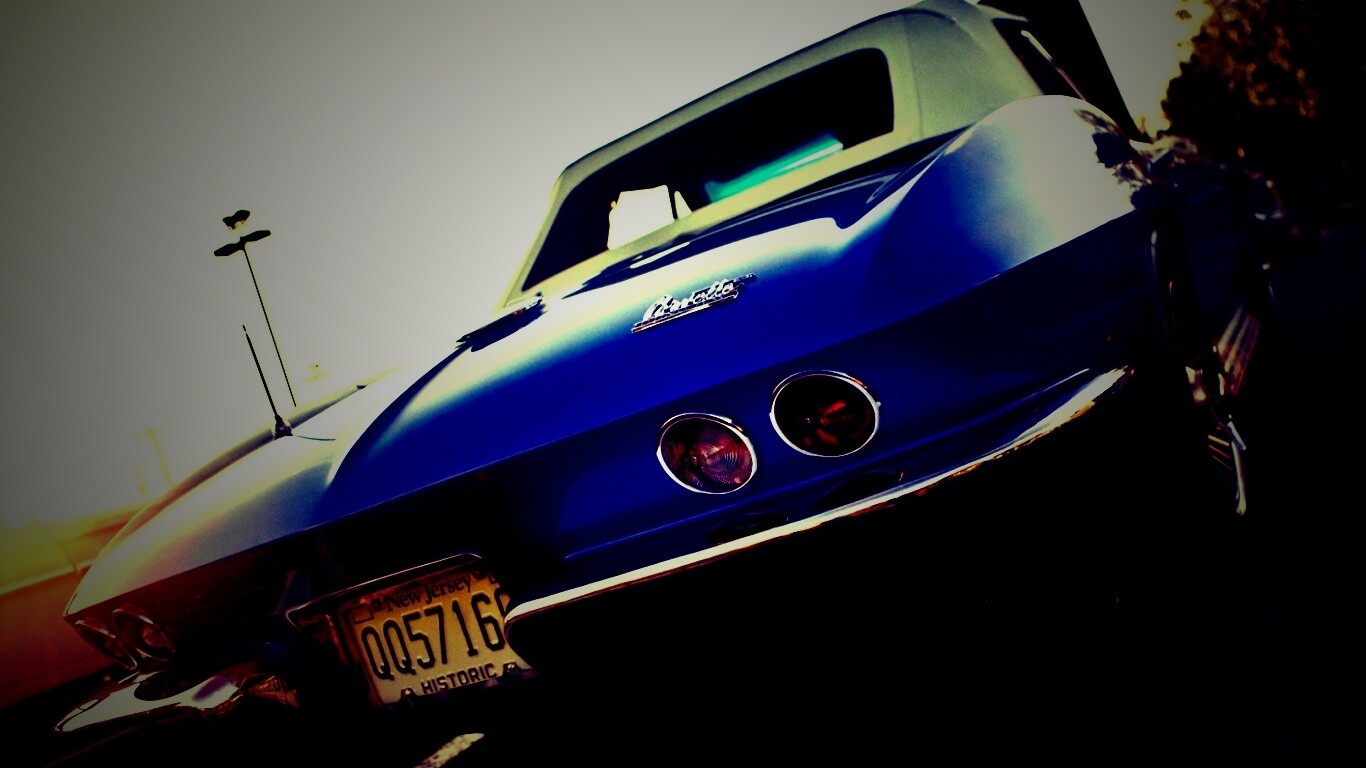 Ретро Chevrolet Corvette обои