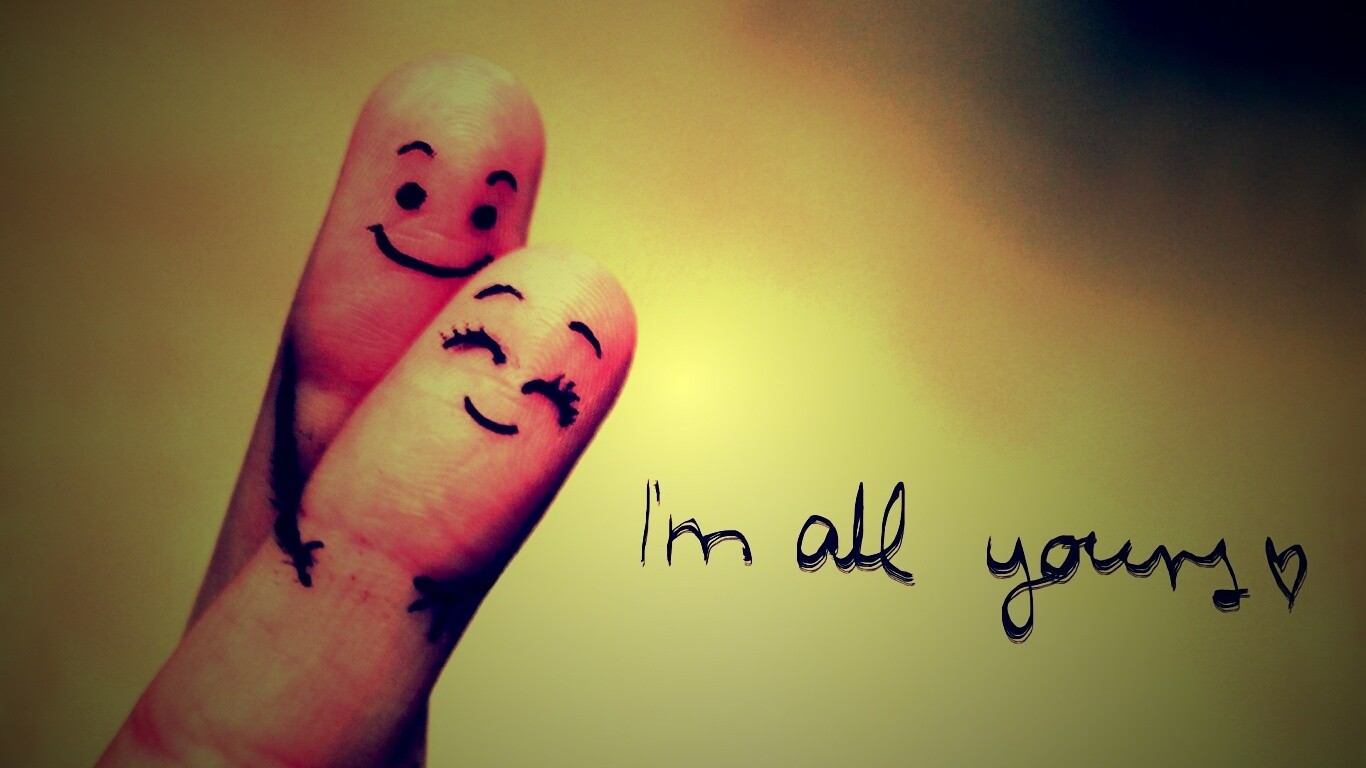 I"m all yours! обои