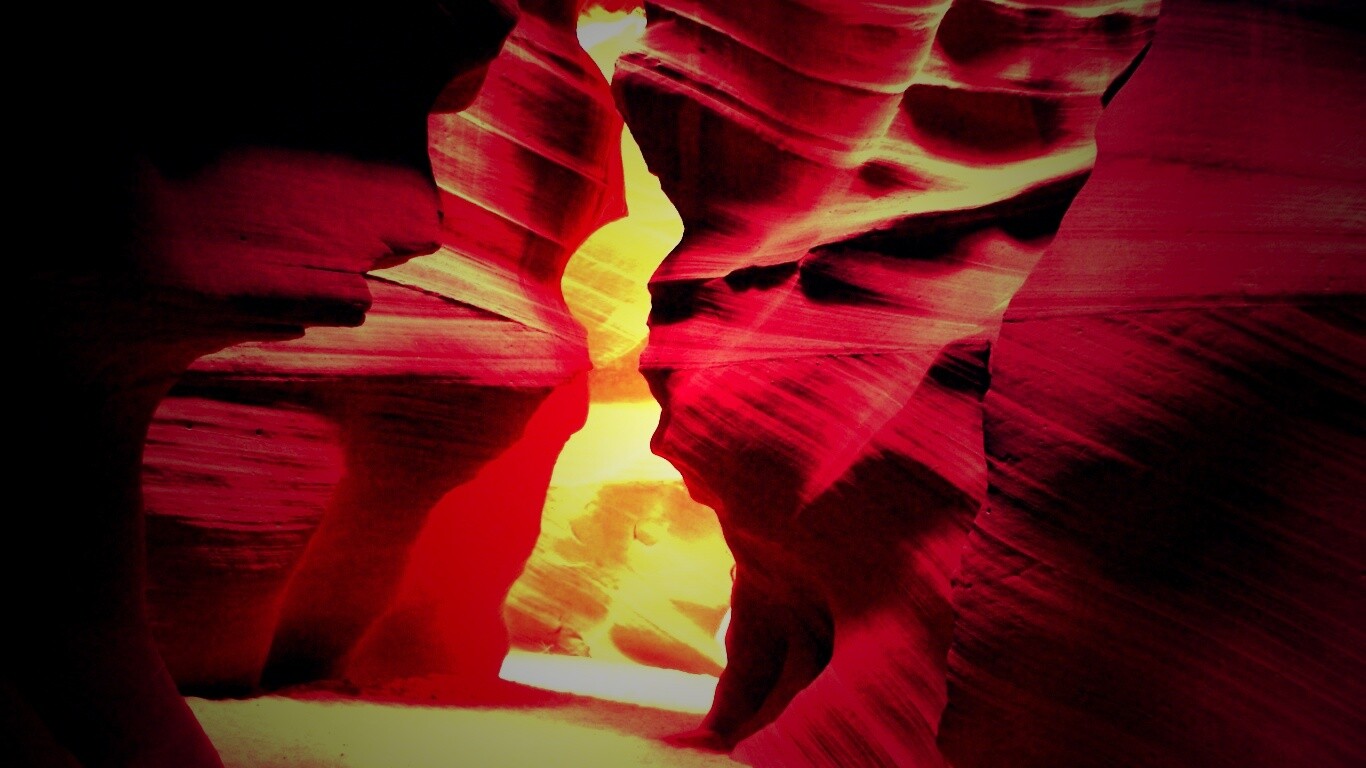 Каньон Антелопы обои