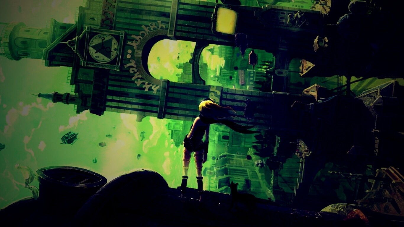 Gravity Daze обои