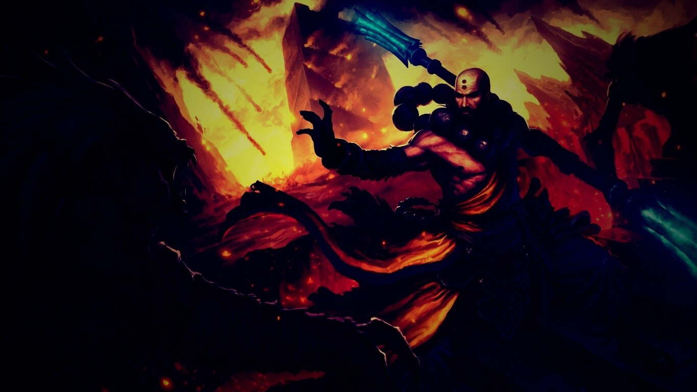 Монах из Diablo 3 обои
