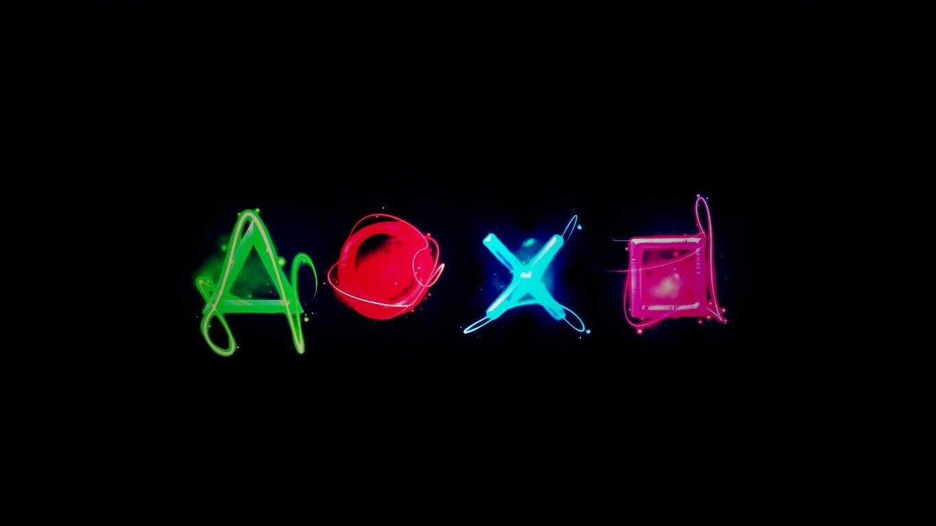 Кнопки контроллера Playstation обои