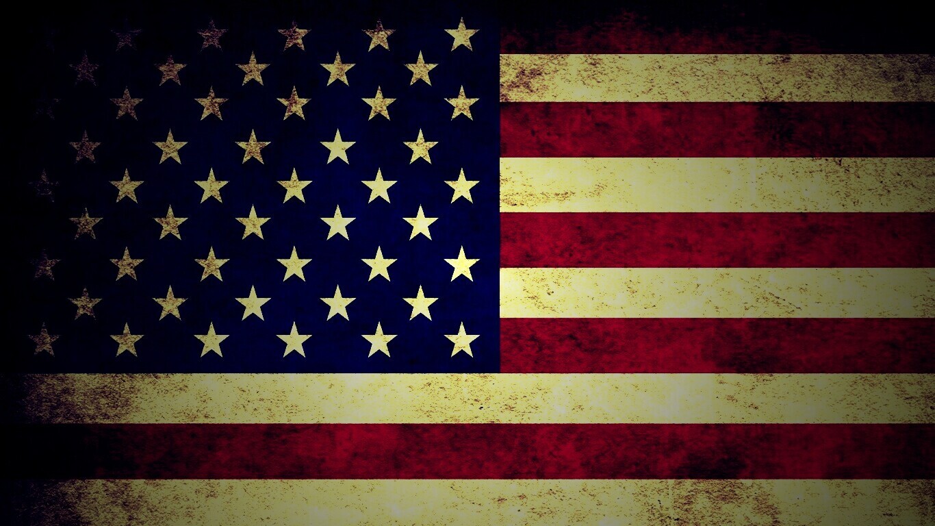 Американский флаг, флаг США обои
