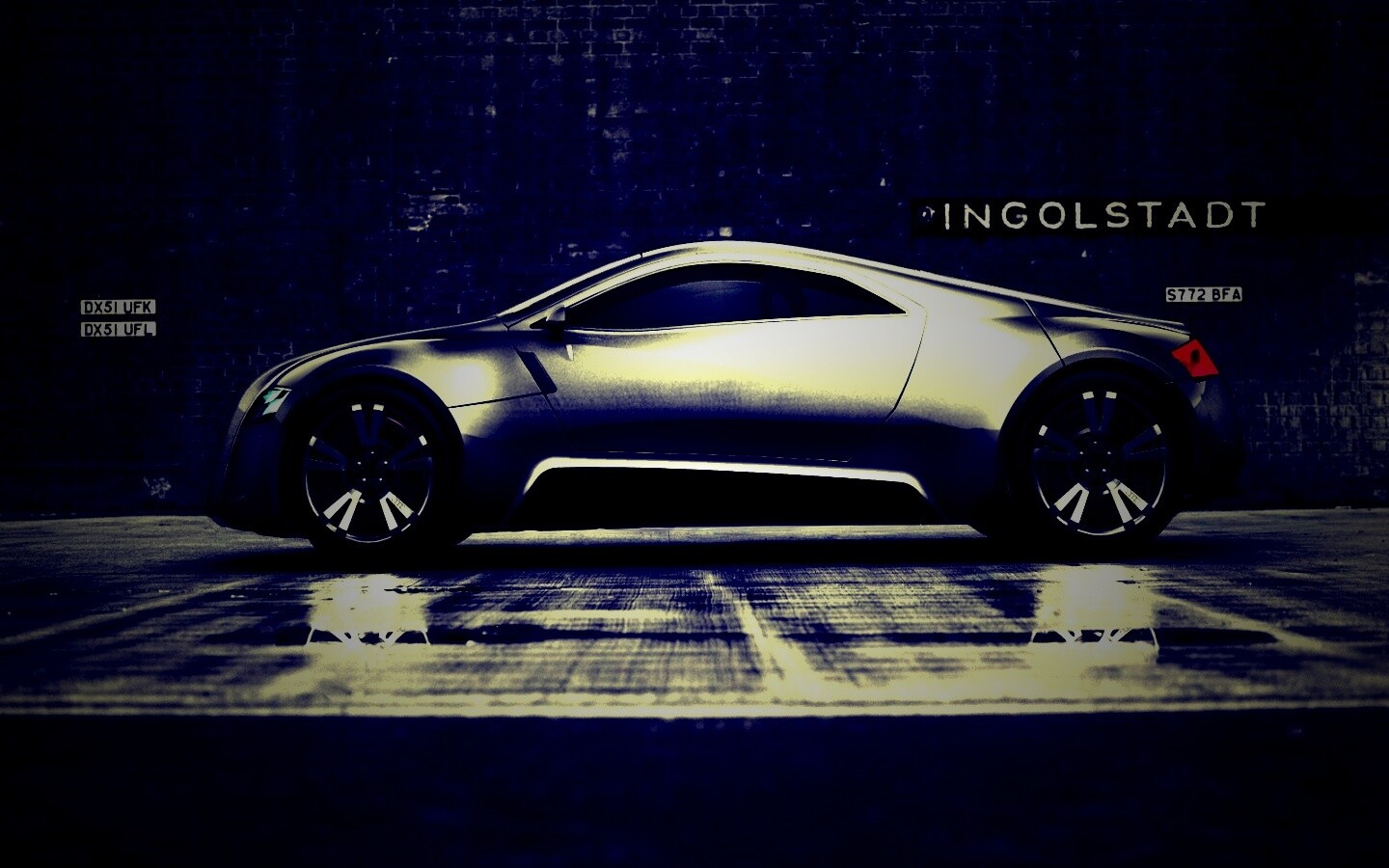 Концепт Audi R Zero обои