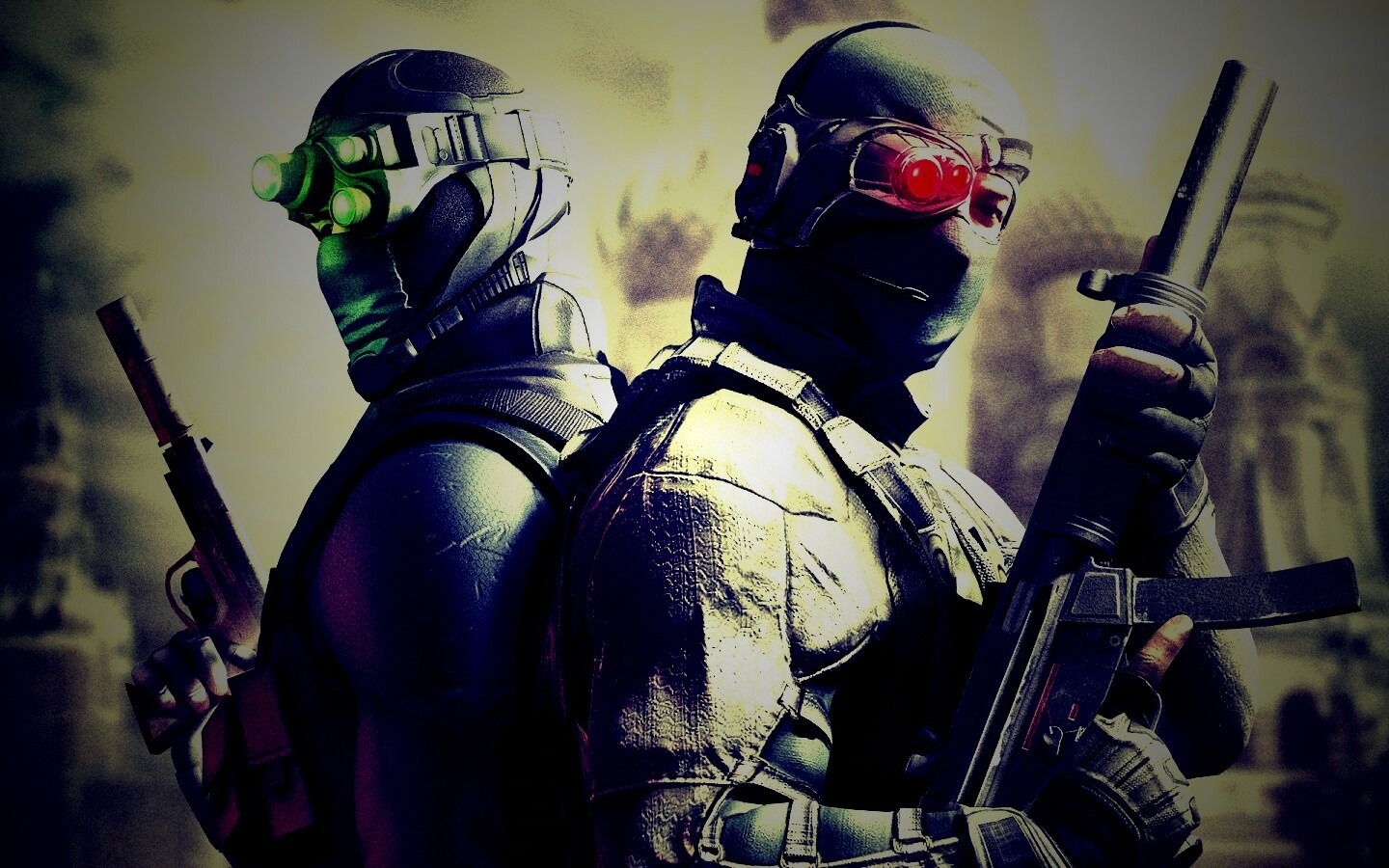 Герои Splinter Cell Conviction в Москве обои