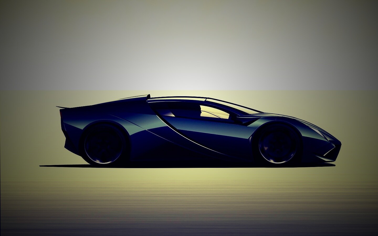Скетч lamborghini  обои