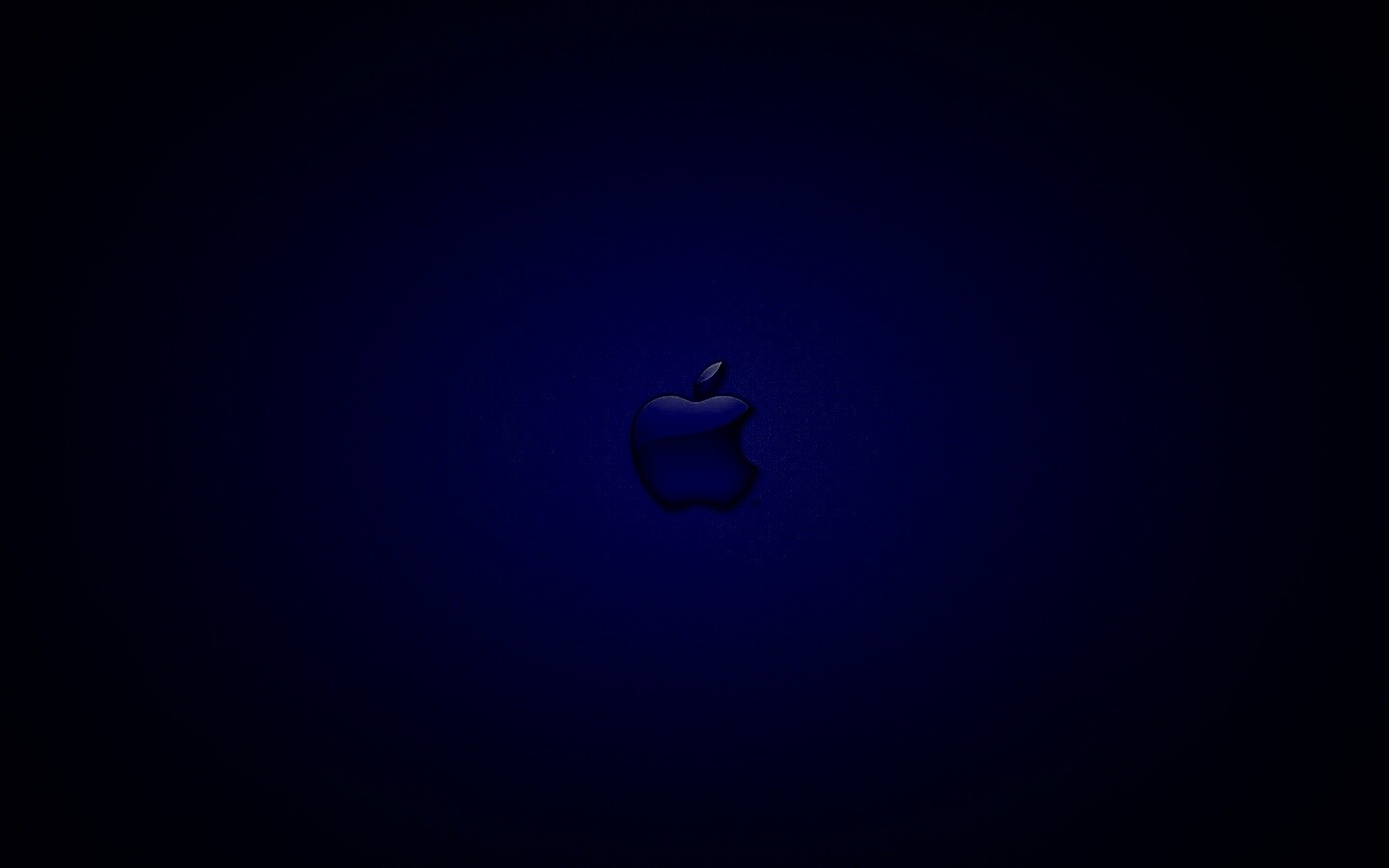 Логотип apple в стекле обои