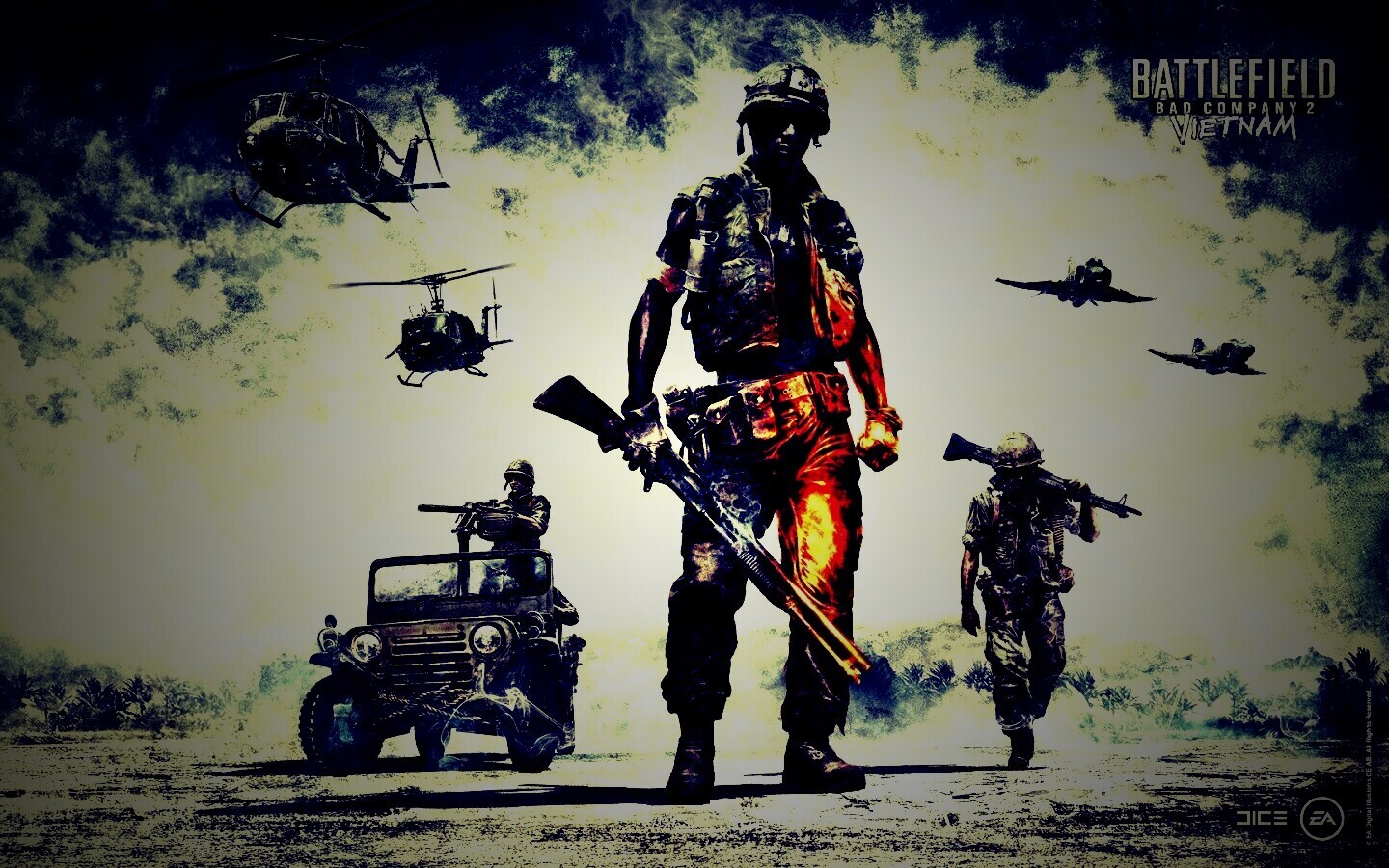 Battlefield Bad Company 2 Vietnam обои
