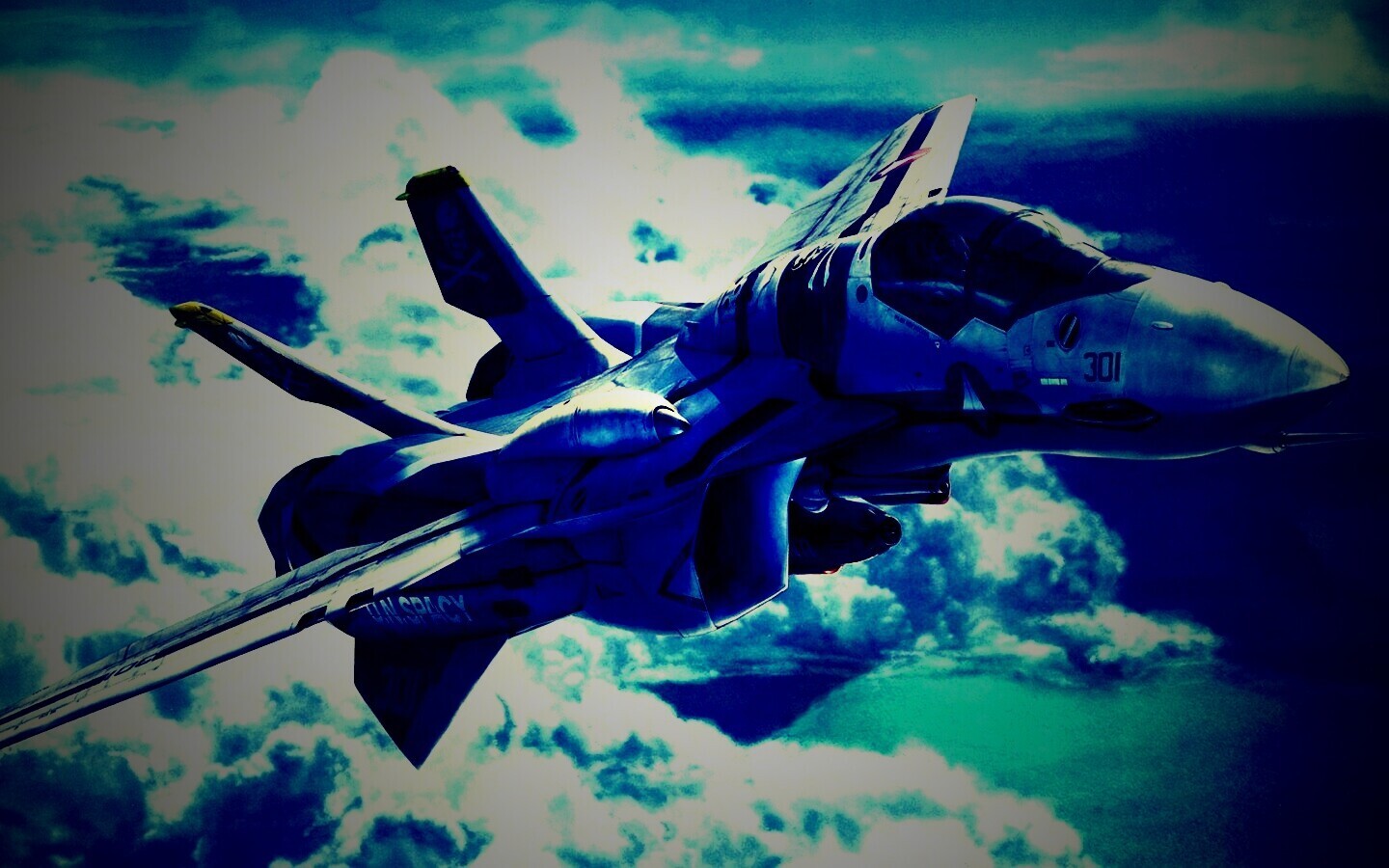 UN Spacy Fighter обои