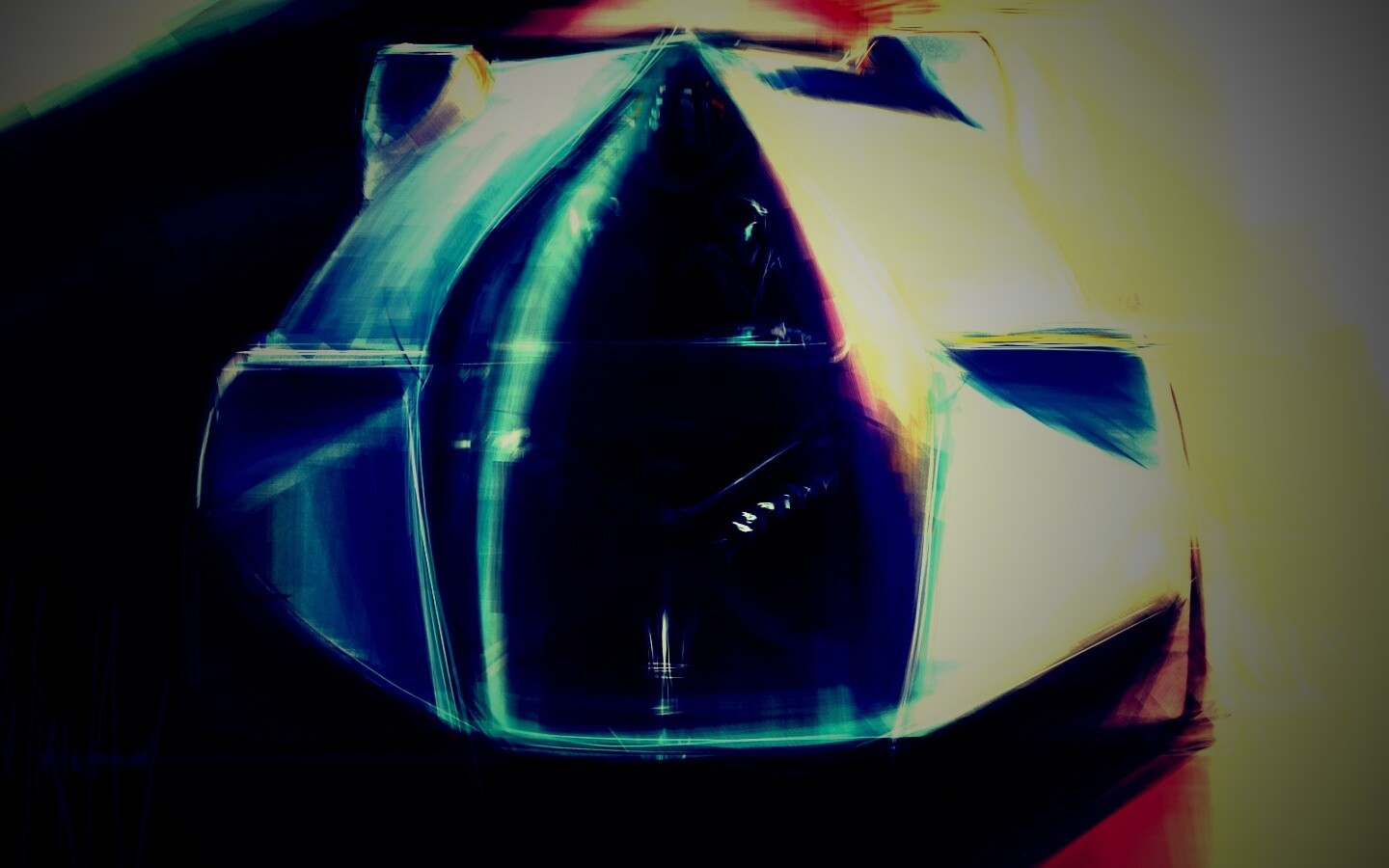 Зарисовка Maserati Birdcage обои