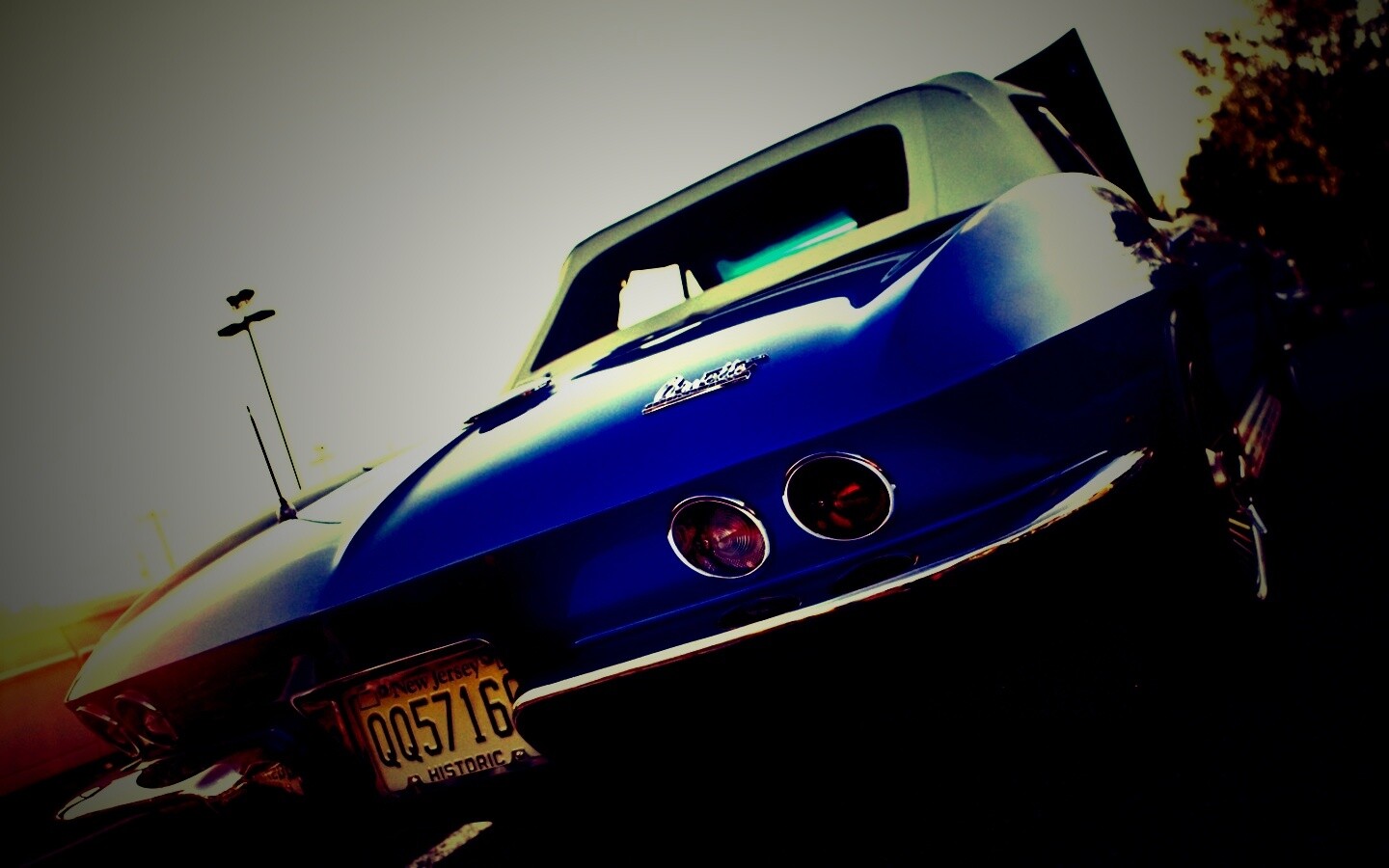 Ретро Chevrolet Corvette обои