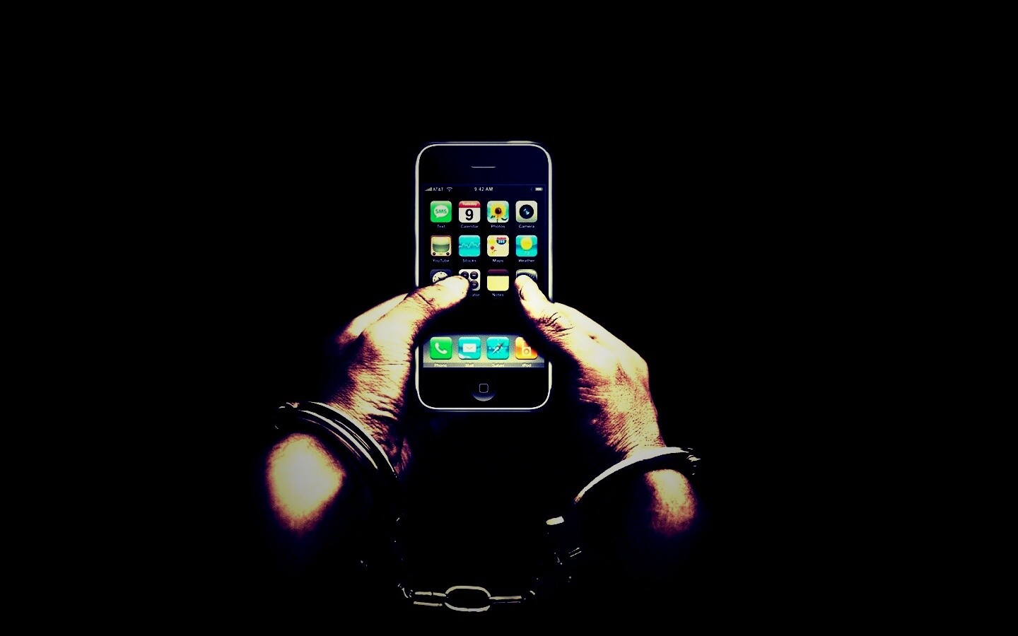Ты раб своего iPhone обои