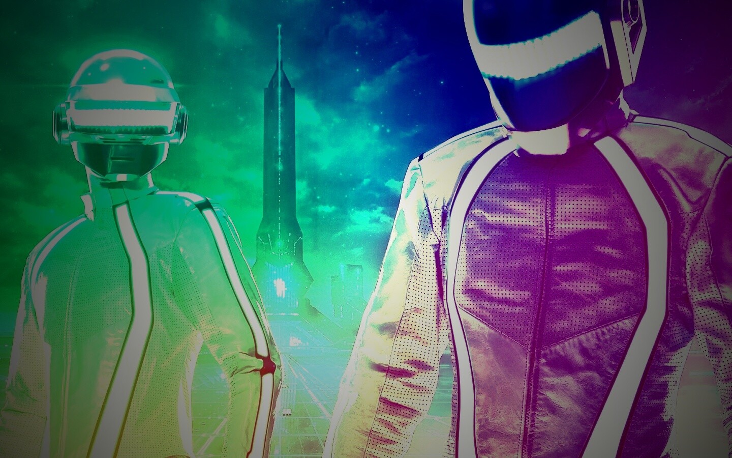Daft Punk в фильме TRON обои