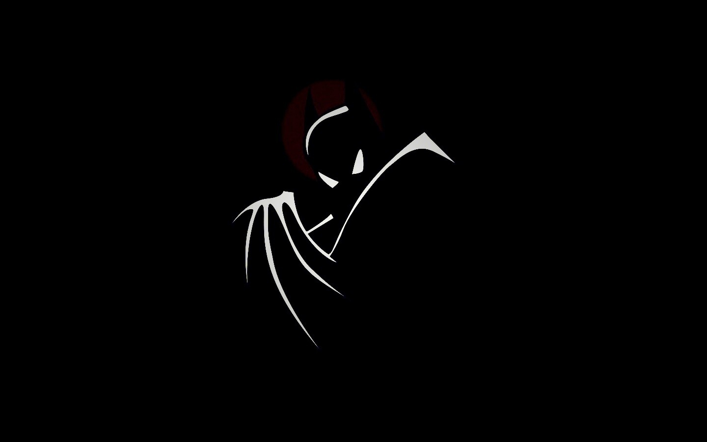 Логотип мультфильма о Бэтмене обои