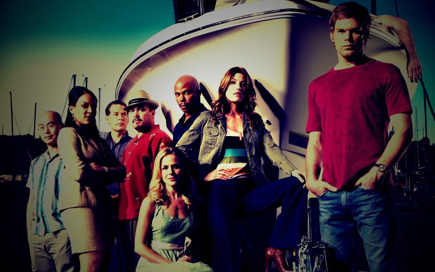 Персонажи сериала Dexter обои
