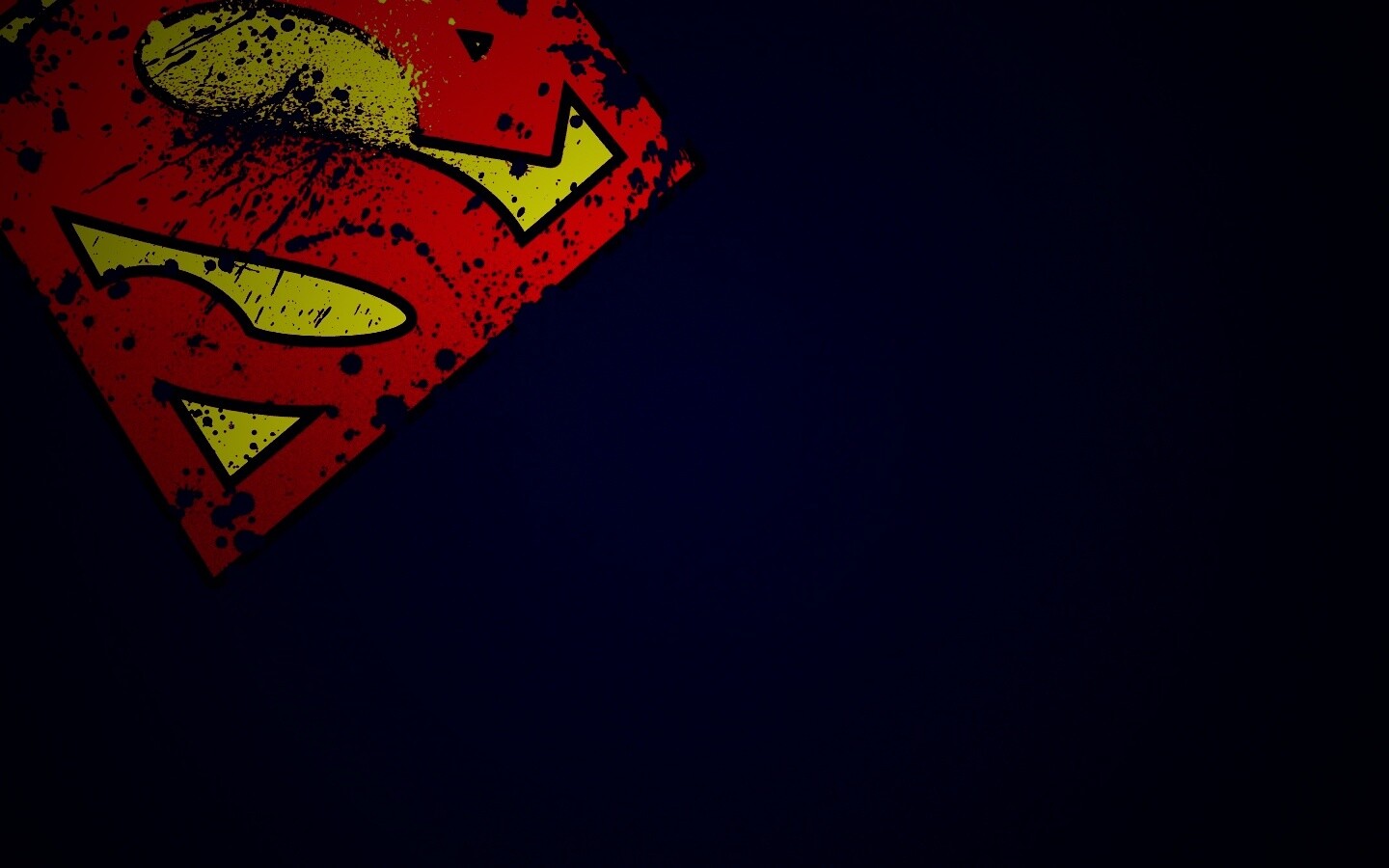 Потертый знак Супермена обои