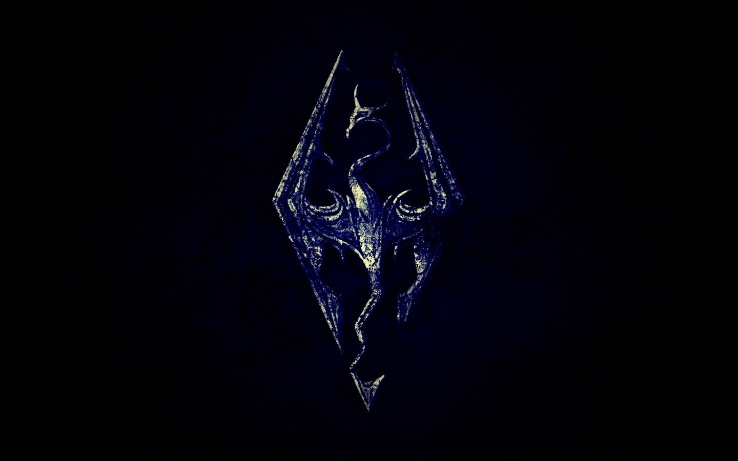 Логотип Skyrim обои