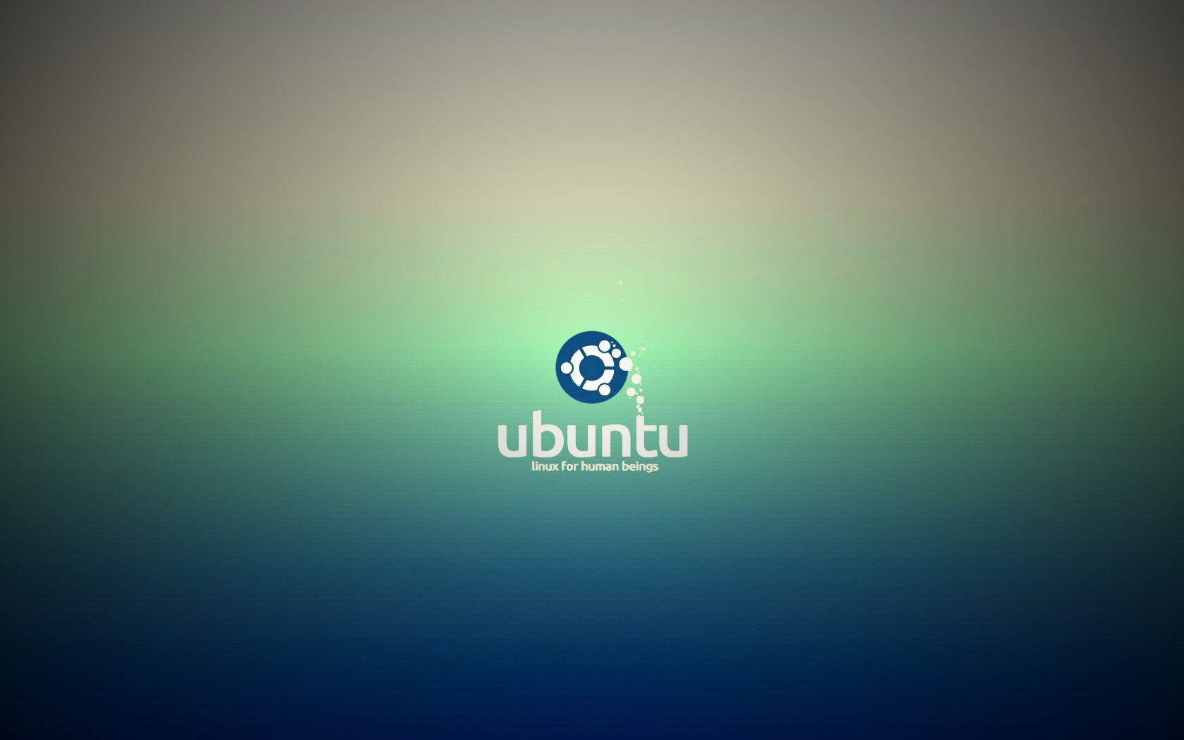 Логотип Ubuntu обои