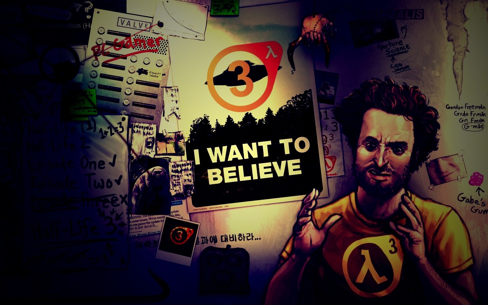 Half Life 3 - I want to believe обои