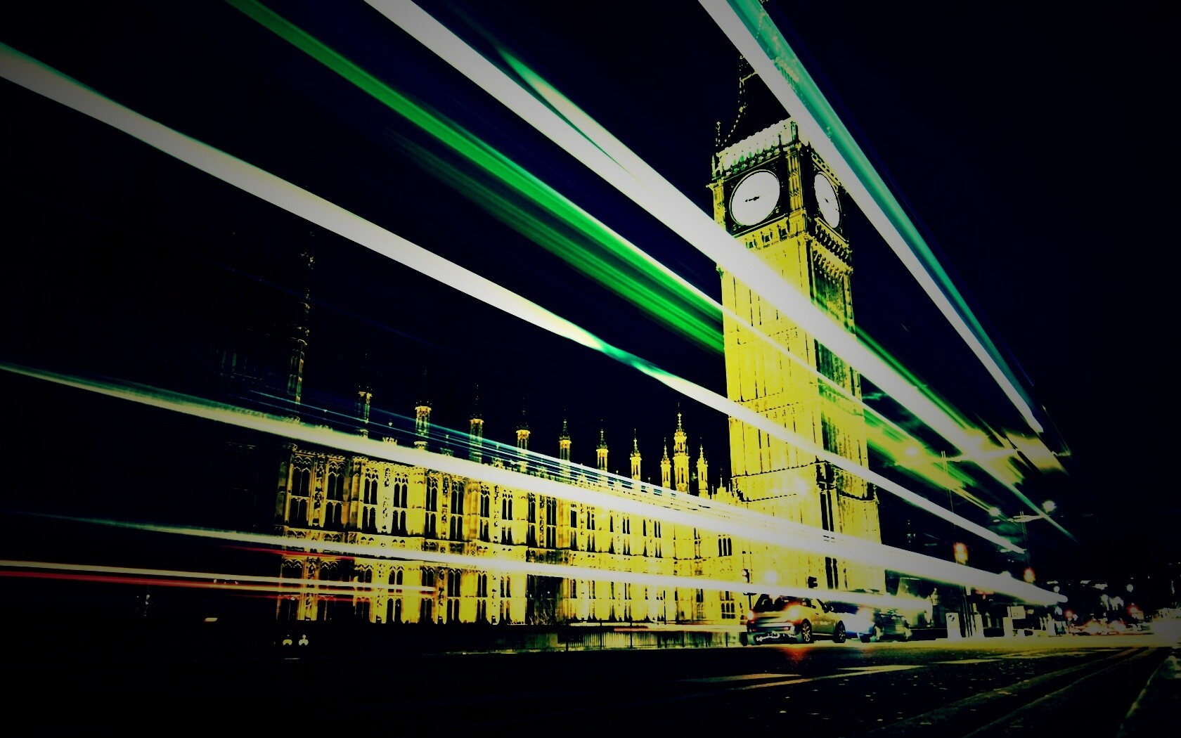 Лондон на скорости обои