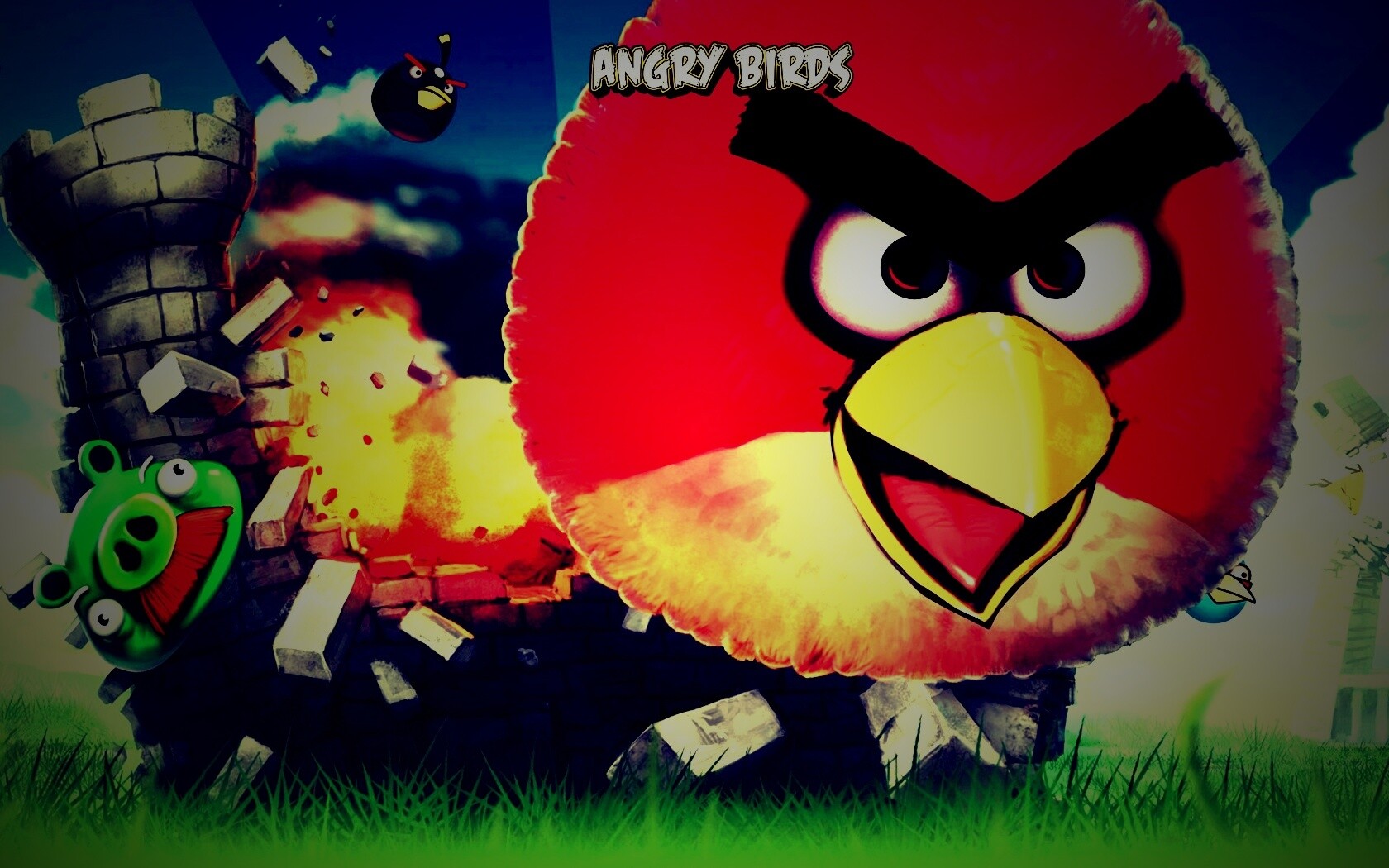 Angry Birds обои