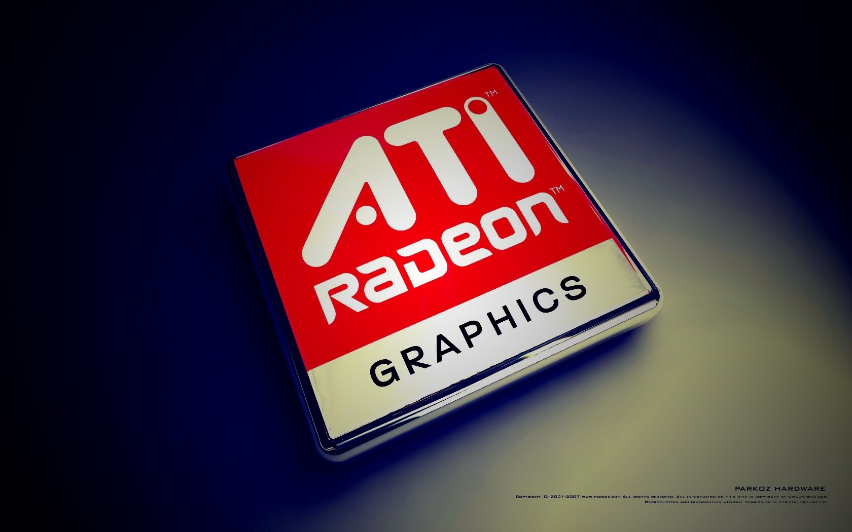 Логотип Ati Radeon Graphics обои