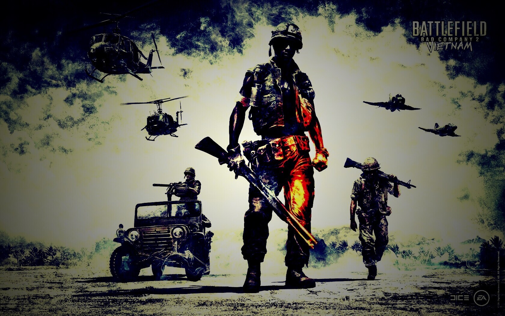 Battlefield Bad Company 2 Vietnam обои