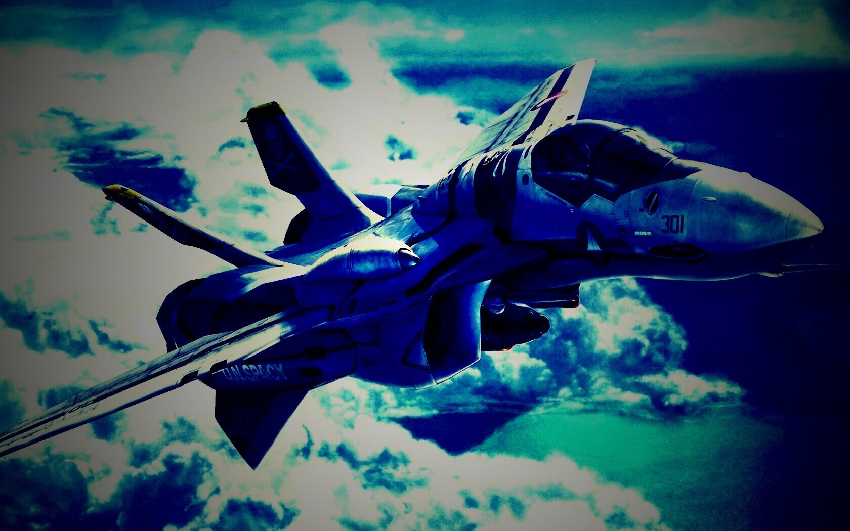 UN Spacy Fighter обои