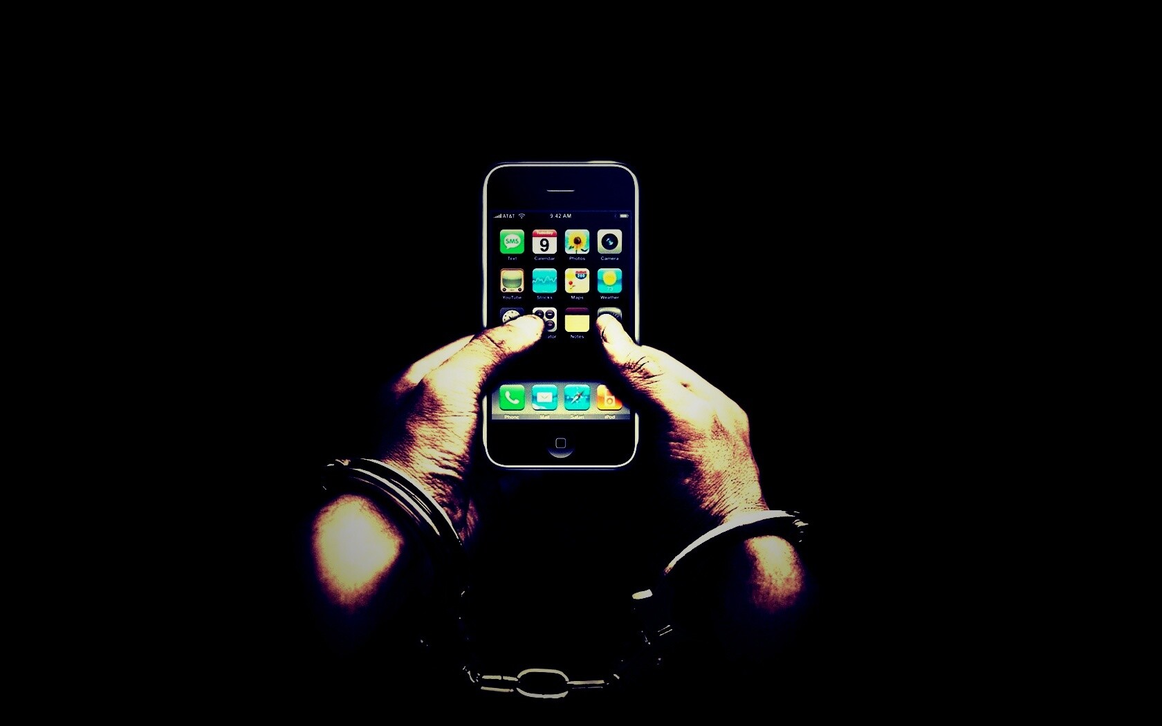 Ты раб своего iPhone обои